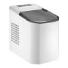 Electric Countertop Ice Maker with Ice Scoop Basket Self-cleaning Max 33LBS/24Hrs Ice Making Machine Bullet Ice Machine for Home Kitchen Office Party
