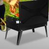 16.7x10x17.7in Portable Charcoal Grill Foldable BBQ Suitcase Grill Shelf For Outdoor Camping Picnics Garden Grilling